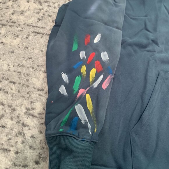 Gallery Dept Paint Splatter Hoodie Men's Large, Medium - Picture 2 of 5